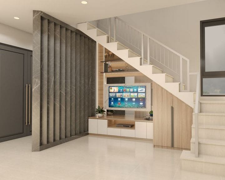 ke tivi duoi gam cau thang (2)